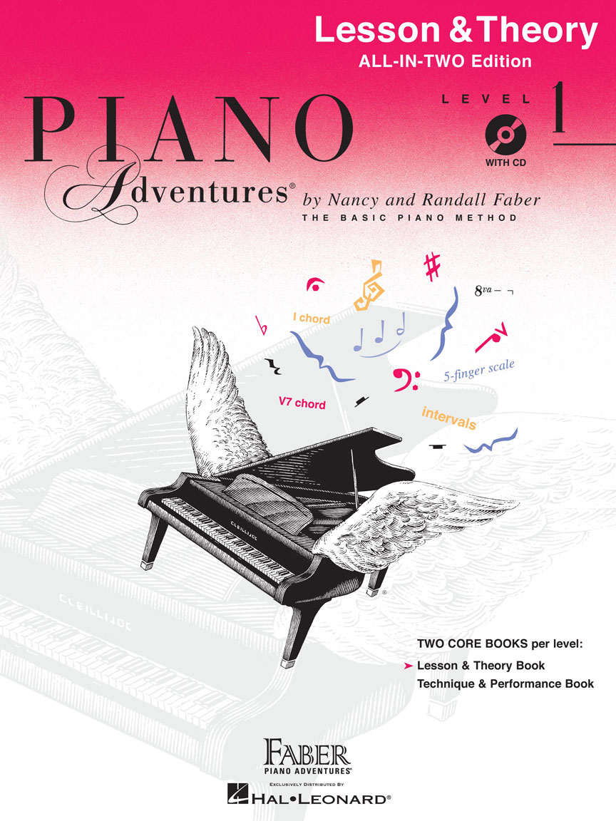 Piano Adventures® Level 1 Lesson & Theory Book with CD