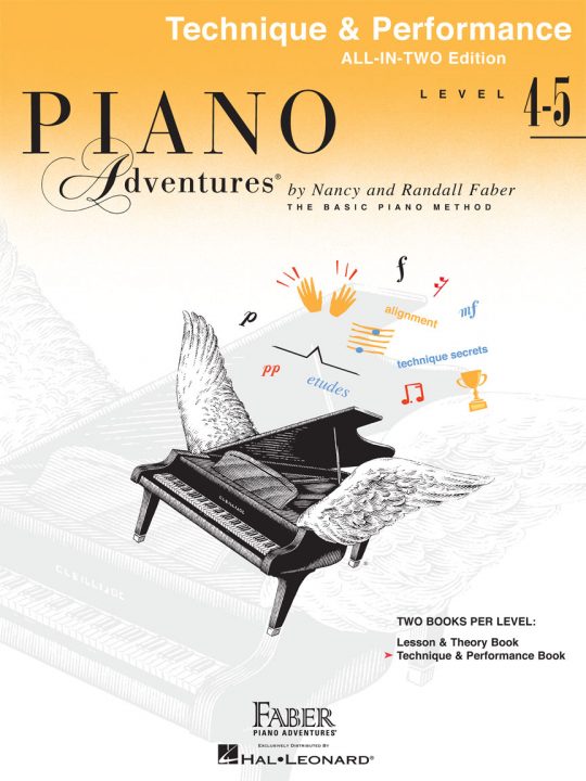 Piano Adventures Level 4-5 Technique & Performance Book